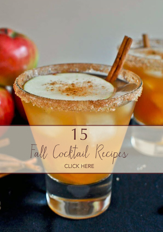 15 fall cocktail recipes