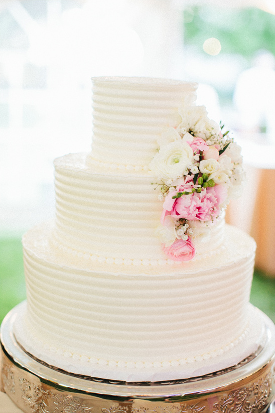 classic white wedding cake from Bettersweet Bakery