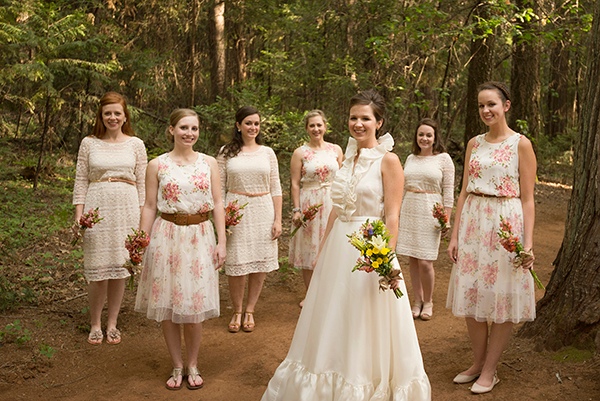 vintage-forest-wedding