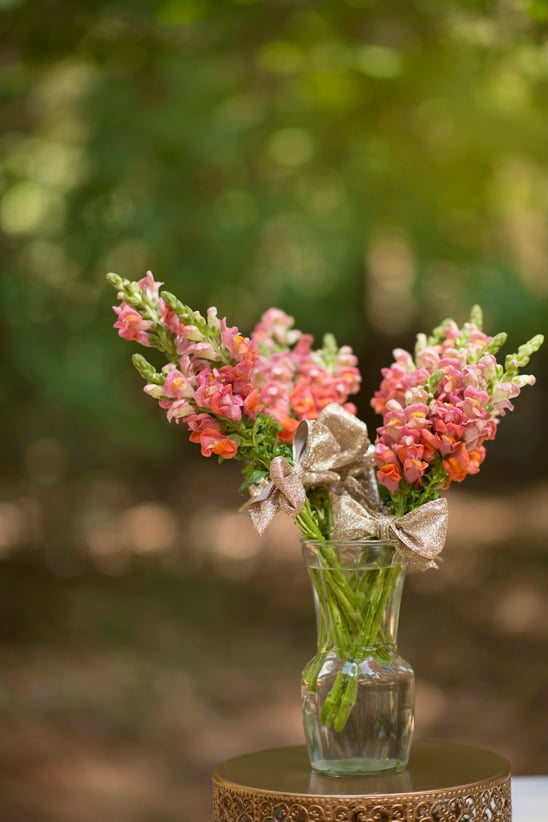 store bought snap dragon bridesmaid bouquets
