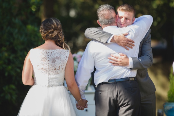 backyard-pink-gray-and-lace-wedding