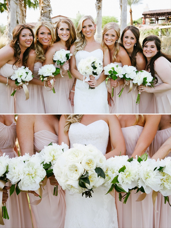 white wedding bouquets