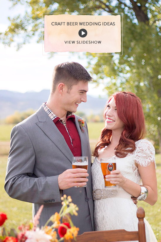 craft beer wedding dieas