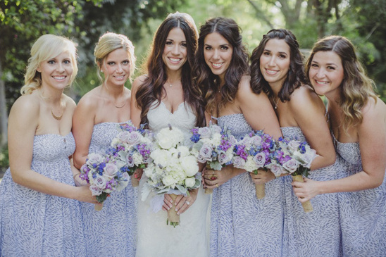 strapless lavendar bridesmaid dresses