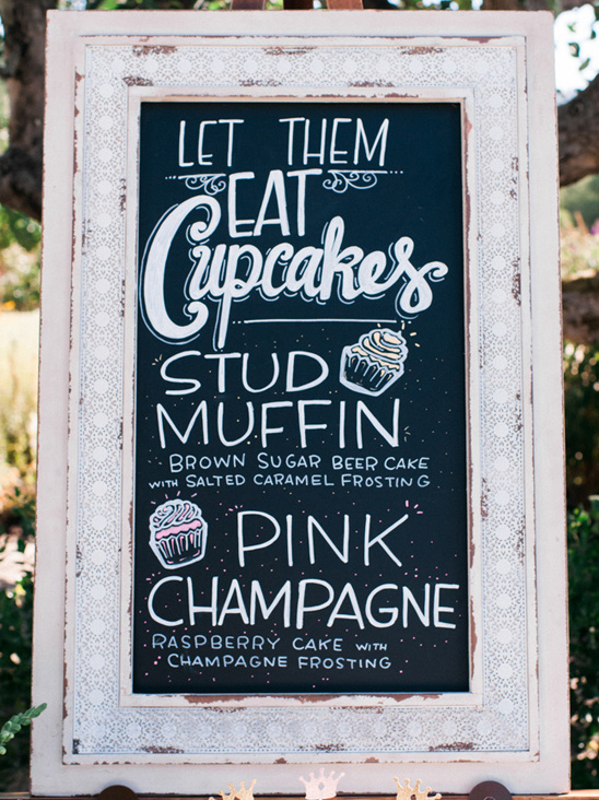 let them eat cupcakes sign