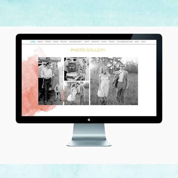 Luxury Wedding Websites from Riley & Grey