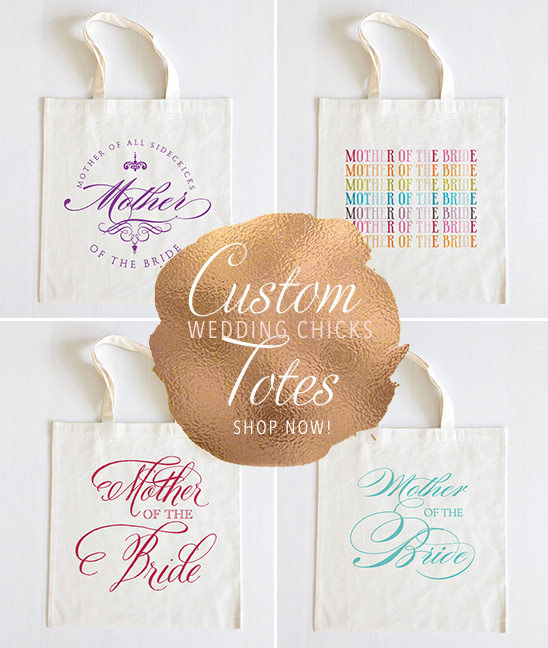 Customize your own Wedding Chicks Tote