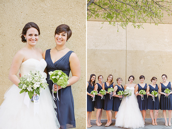 navy blue bridesmaids