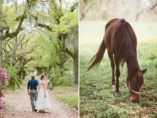 quaint vintage wedding in the country