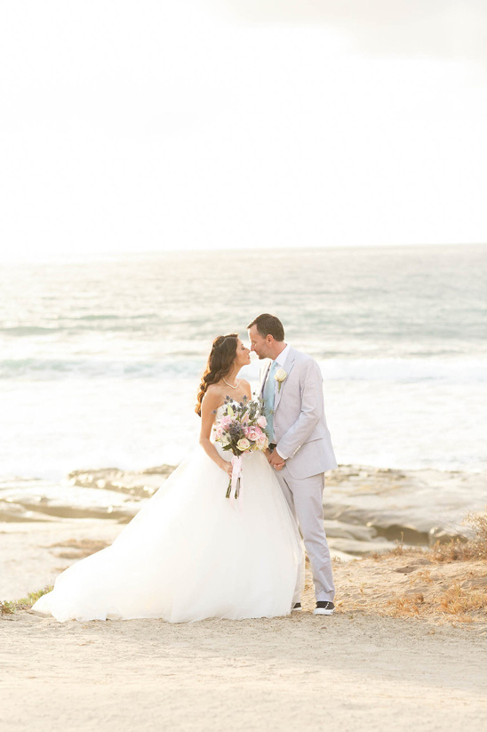 Pink And Teal San Diego Wedding