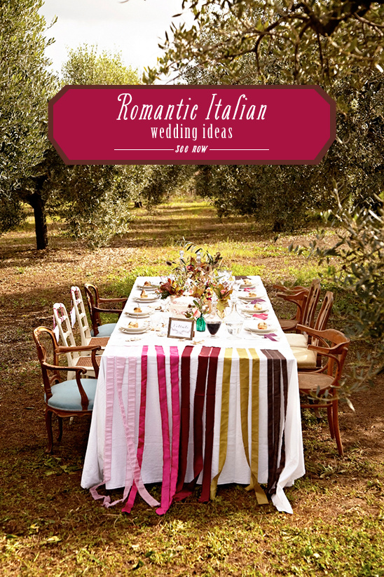 Romantic Italian Wedding Ideas