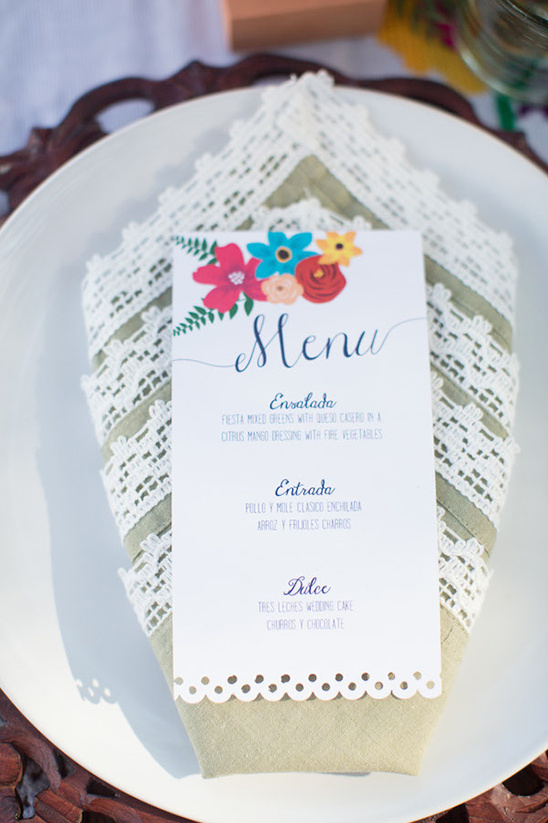 spanish wedding menu ideas