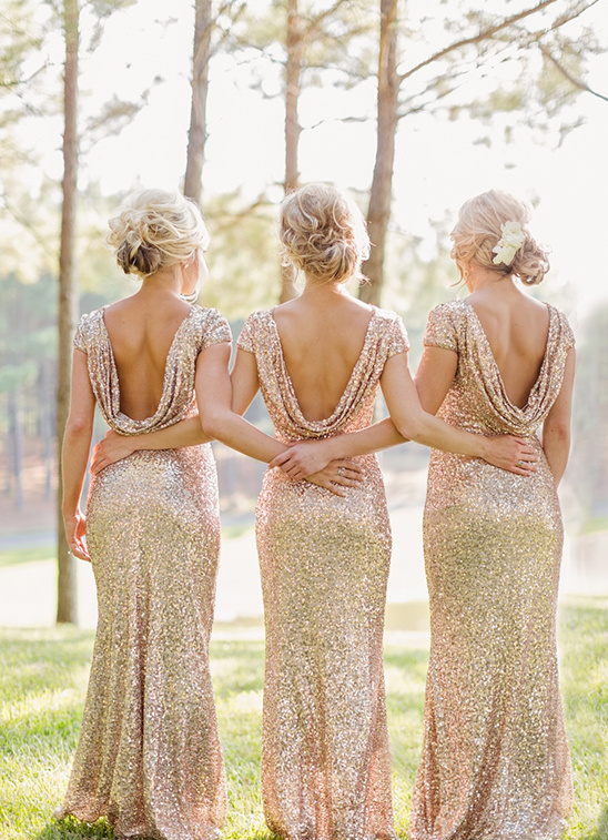 gold sequined dresses