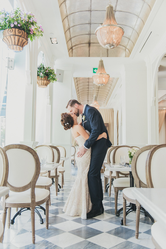 Black and White Glam Wedding