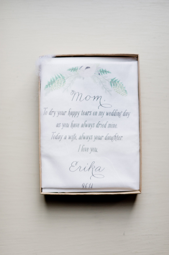 Mother of the bride wedding gift
