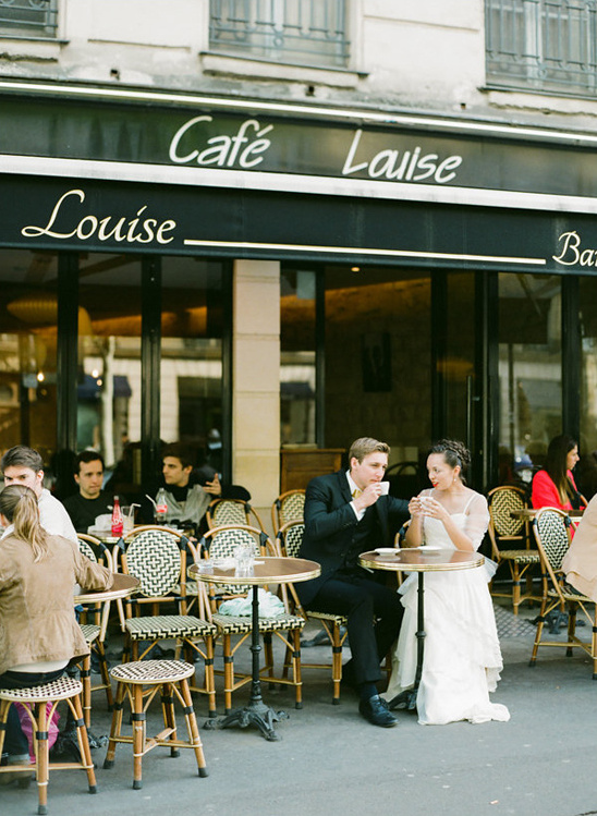 cute little cafe in Paris