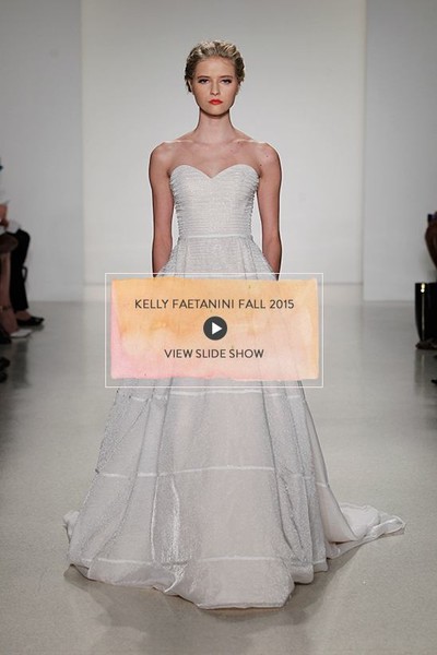 Kelly Faetanini Bridal Collection Fall 2015