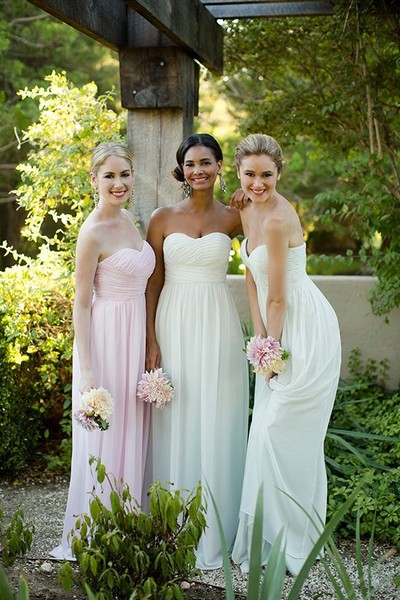 Mix N Match Bridesmaids Dresses from Donna Morgan