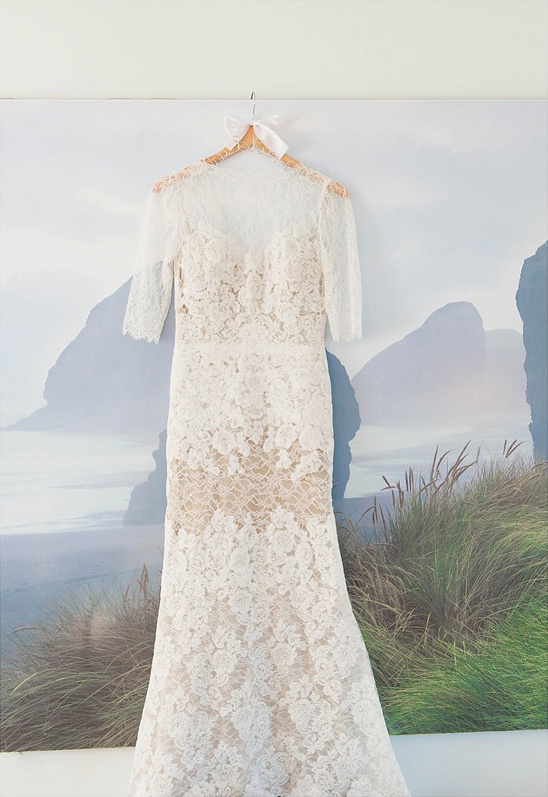 lace overlay Watters wedding dress