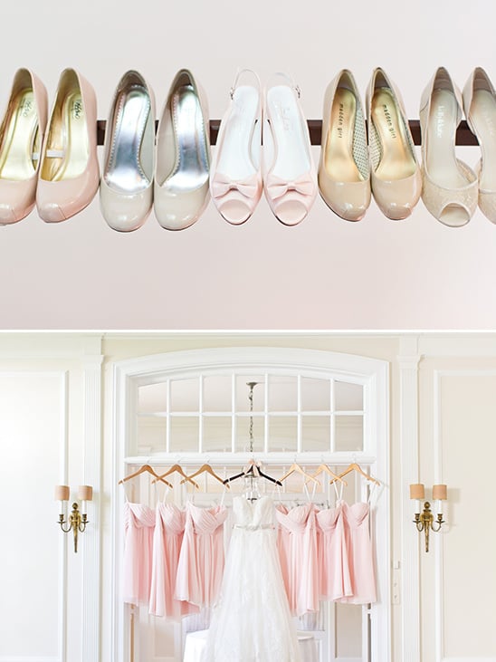 wedding dresses and shoes