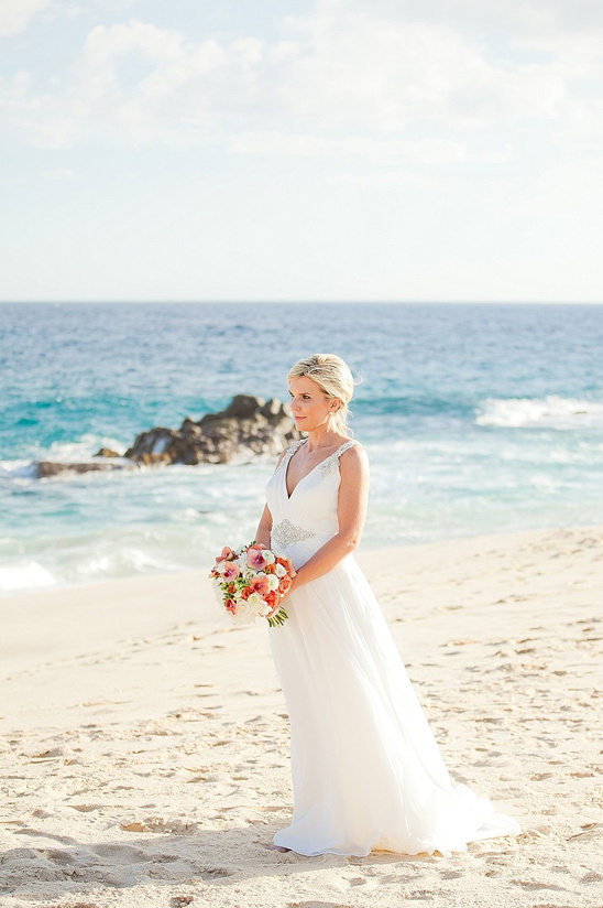 perfect beach wedding dress from Allure