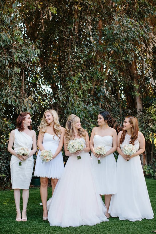assorted style of bridesmaid dresses
