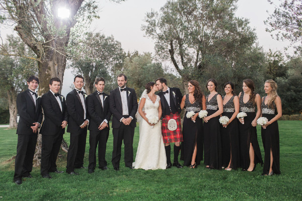 traditional-black-and-white-wedding