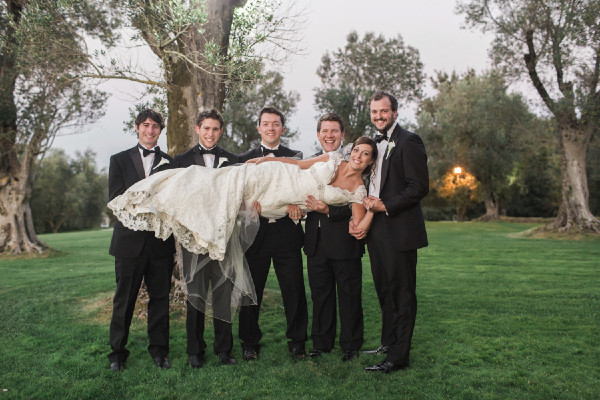 traditional-black-and-white-wedding