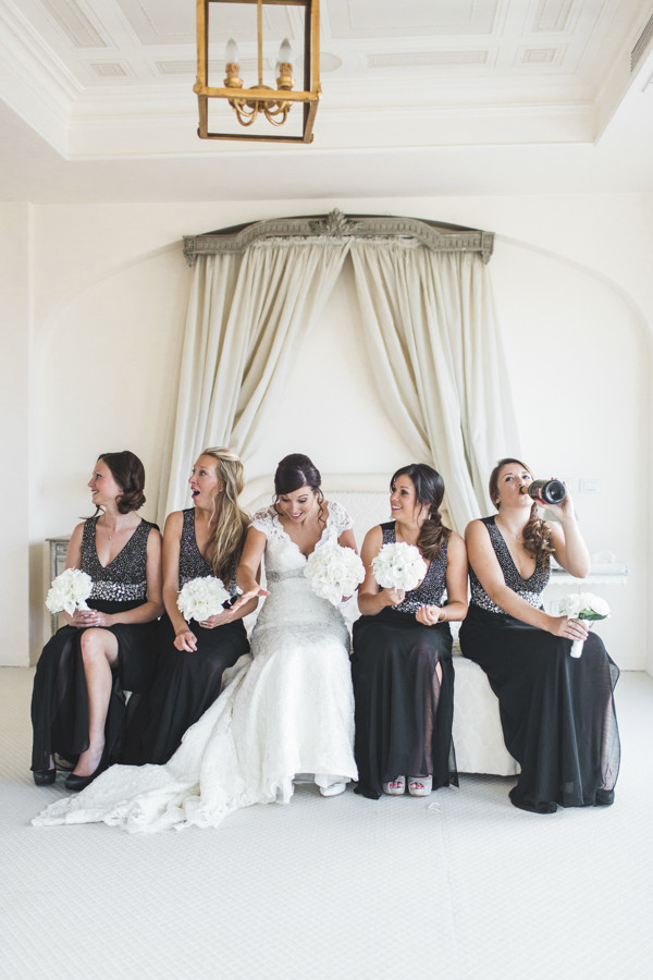 traditional-black-and-white-wedding
