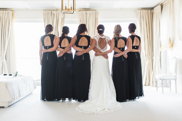traditional-black-and-white-wedding