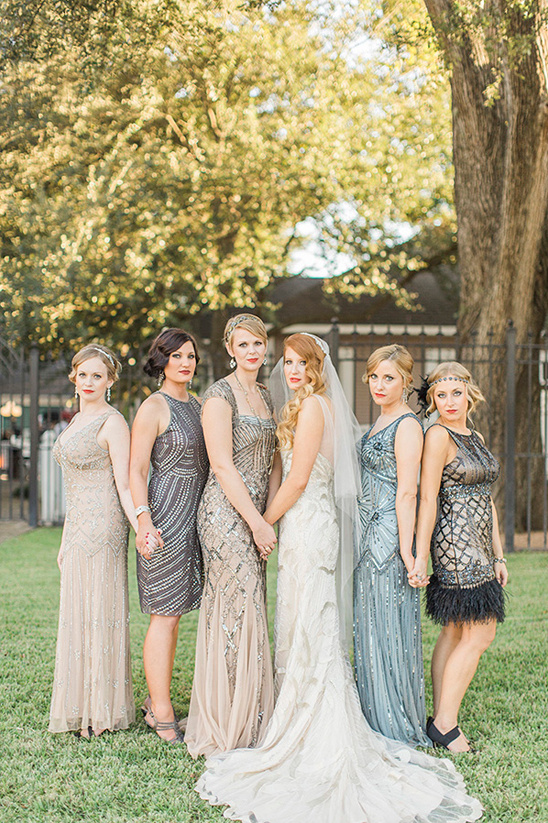 Black and Gold Gatsby Wedding