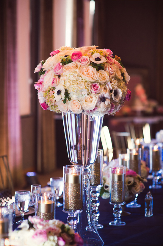 tall standing floral centerpieces @weddingchicks