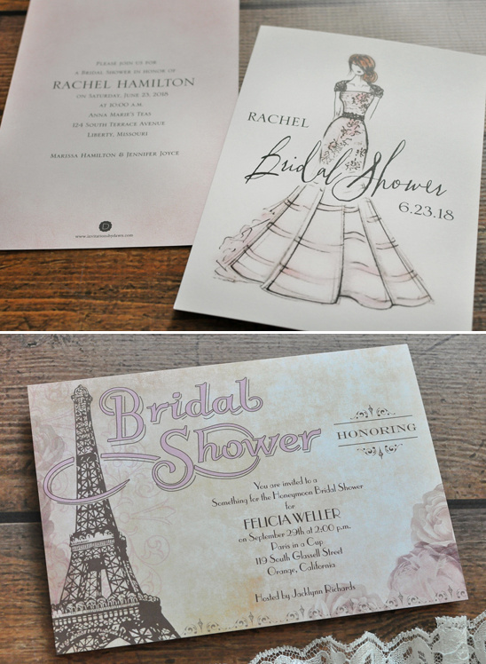 bridal shower invitiation ideas @weddingchicks