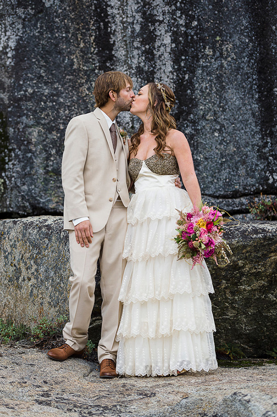 Clearly Colorful California Wedding At The he HideOut