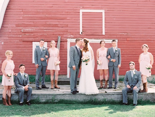 country-meets-elegant-wedding