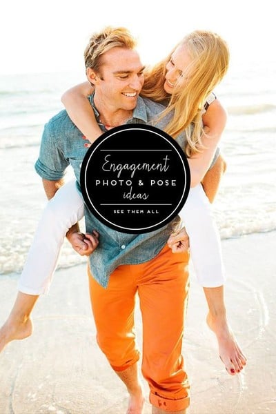 Engagement Pose & Photo Ideas