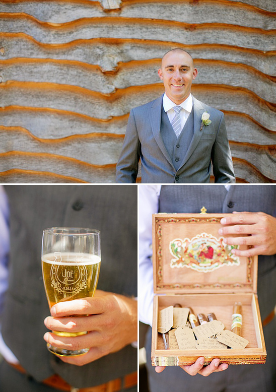 grey and light blue groom and groomsmen gifts @weddingchicks