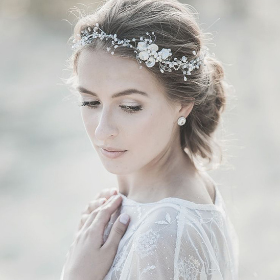 Lavender by Jurgita bridal headpieces @weddingchicks