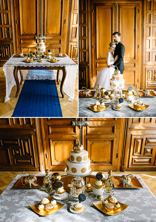 royal dessert table