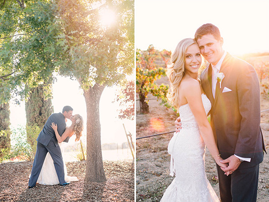 caught kissing in the vineyard @weddingchicks