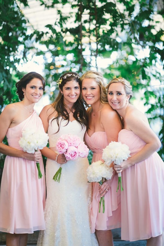 light pink bridesmaids @weddingchicks