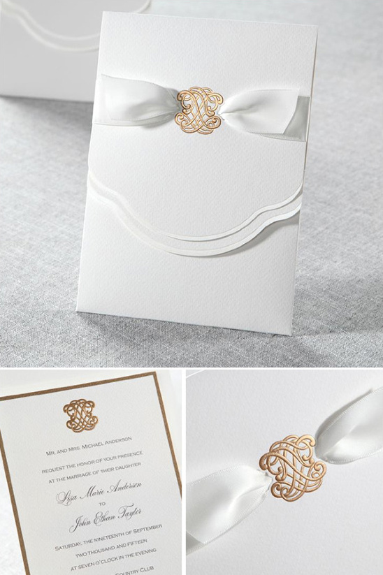 B Wedding Invitations