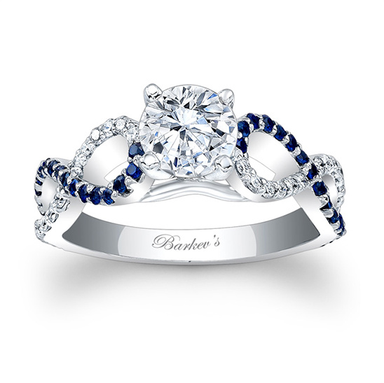 Diamond engagement ring from Barkev's @weddingchicks