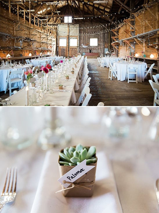 succulent placecards and favors @weddingchicks