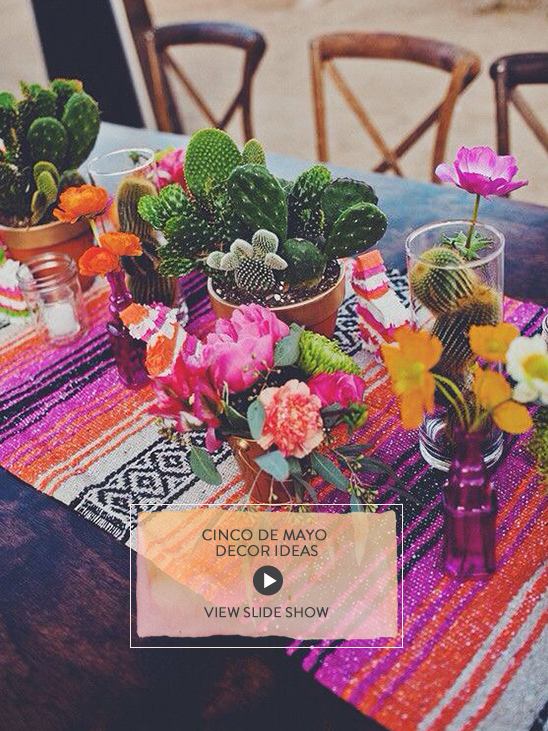 Fun Express Bright Fiesta Centerpiece Set – 3-Piece Cinco De Mayo Party Decor For Tables, Buffets & Photo Booths