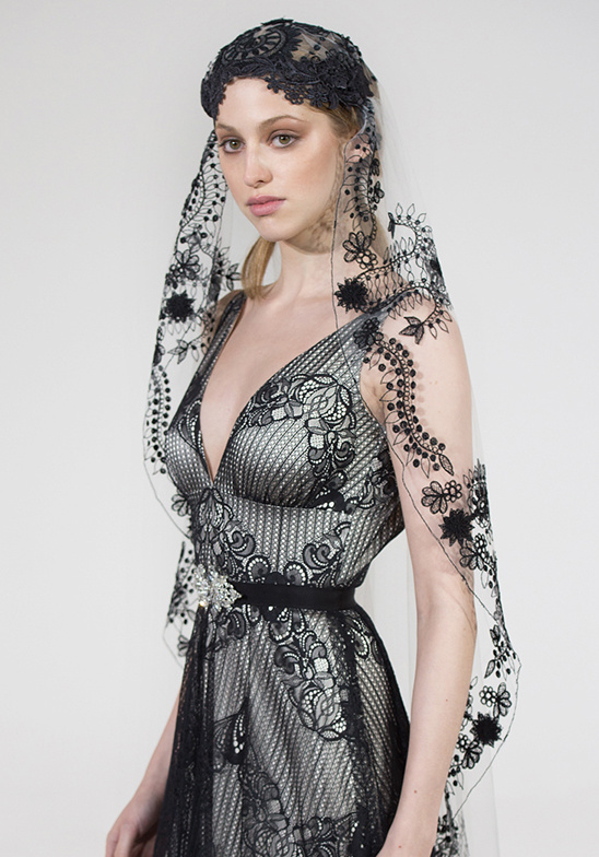 CLAIRE PETTIBONE ROMANTIQUE SPRING 2016 Virginia in Black