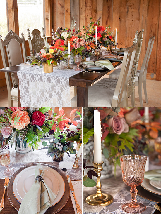Rustic yet elegant wedding ideas @weddingchicks