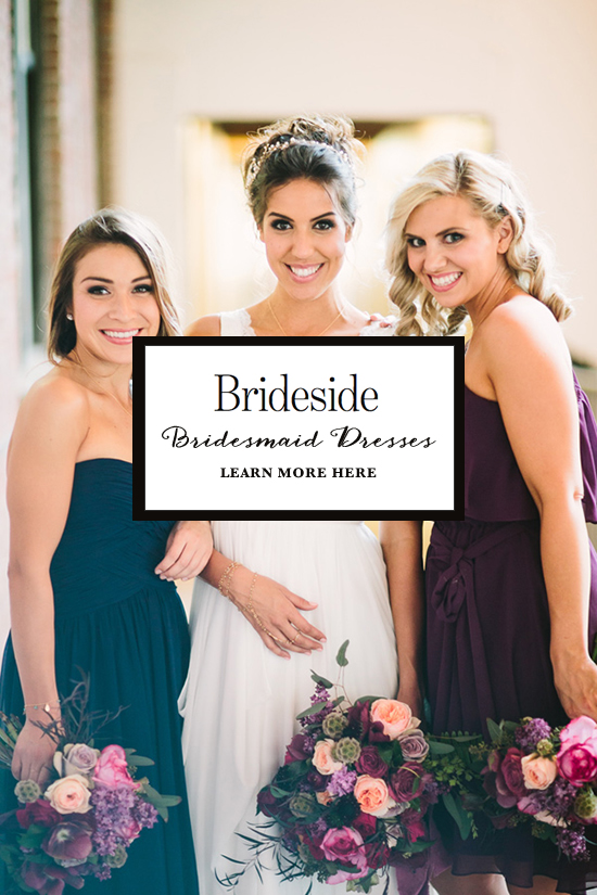Brideside bridesmaid dresses @brideside