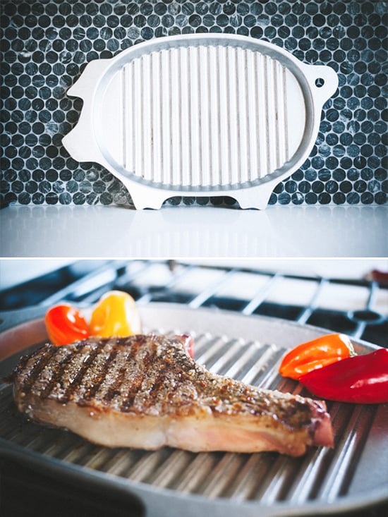 pig shaped grilling pan @weddingchicks