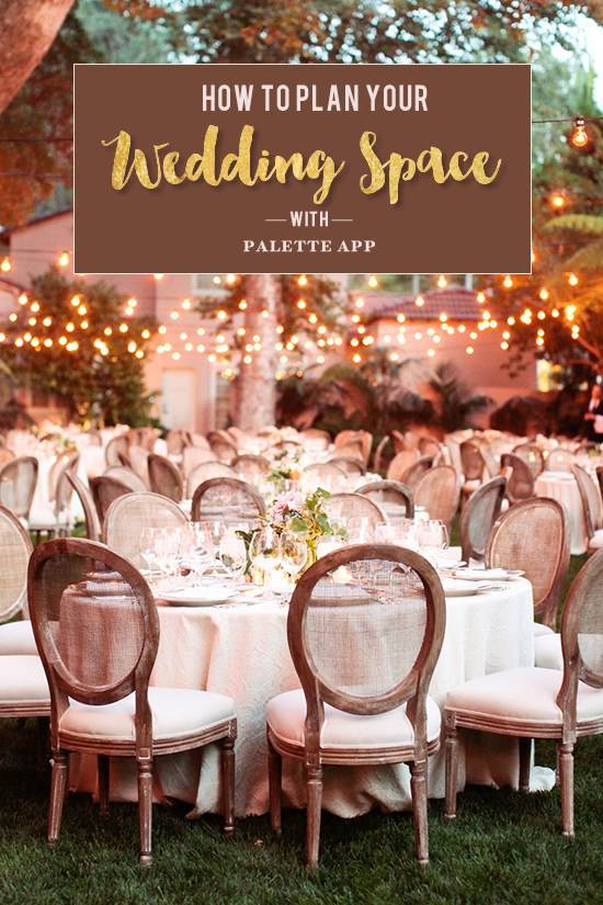 how to plan your wedding space @weddingchicks